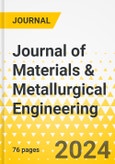 Journal of Materials & Metallurgical Engineering- Product Image