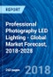 Professional Photography LED Lighting - Global Market Forecast, 2018-2028 - Product Thumbnail Image