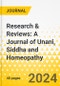 Research & Reviews: A Journal of Unani, Siddha and Homeopathy - Product Image