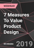 7 Measures To Value Product Design - Webinar (Recorded)- Product Image