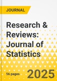 Research & Reviews: Journal of Statistics- Product Image