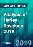 Analysis of Harley-Davidson 2019- Product Image