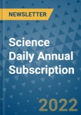 Science Daily Annual Subscription- Product Image
