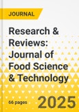 Research & Reviews: Journal of Food Science & Technology- Product Image