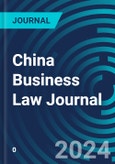 China Business Law Journal- Product Image