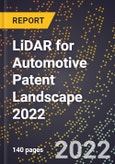 LiDAR for Automotive Patent Landscape 2022- Product Image