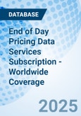 End of Day Pricing Data Services Subscription - Worldwide Coverage- Product Image