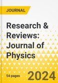 Research & Reviews: Journal of Physics- Product Image