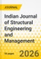Indian Journal of Structural Engineering and Management - Product Thumbnail Image