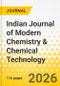 Indian Journal of Modern Chemistry & Chemical Technology - Product Image