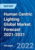 Human Centric Lighting  Global Market Forecast 2021-2031- Product Image