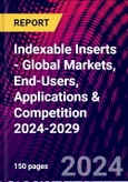 Indexable Inserts - Global Markets, End-Users, Applications & Competition 2024-2029- Product Image