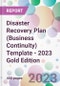 Disaster Recovery Plan (Business Continuity) Template - 2023 Gold Edition  - Product Image