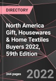 North America Gift, Housewares & Home Textiles Buyers 2022, 59th Edition- Product Image