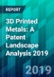 3D Printed Metals: A Patent Landscape Analysis 2019 - Product Thumbnail Image