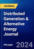 Distributed Generation & Alternative Energy Journal- Product Image