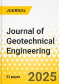 Journal of Geotechnical Engineering- Product Image