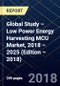 Global Study – Low Power Energy Harvesting MCU Market, 2018 – 2025 (Edition – 2018) - Product Thumbnail Image