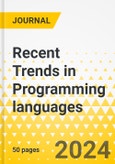 Recent Trends in Programming languages- Product Image
