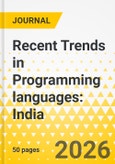 Recent Trends in Programming languages: India- Product Image