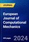 European Journal of Computational Mechanics - Product Thumbnail Image