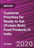 Customer Priorities for Ready-to-Eat (Protein Rich) Food Products In India- Product Image