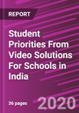 Student Priorities From Video Solutions For Schools in India- Product Image