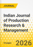 Indian Journal of Production Research & Management- Product Image
