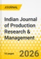 Indian Journal of Production Research & Management - Product Thumbnail Image