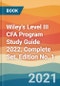 Wiley's Level III CFA Program Study Guide 2022. Complete Set. Edition No. 1 - Product Thumbnail Image