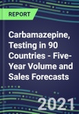 Carbamazepine, Testing in 90 Countries - Five-Year Volume and Sales Forecasts, Supplier Sales and Shares, Competitive Analysis, Diagnostic Assays and Instrumentation- Product Image