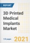 3D Printed Medical Implants Market Growth Analysis and Insights, 2021: Trends, Market Size, Share Outlook and Opportunities by Type, Application, End Users, Countries and Companies to 2028 - Product Image