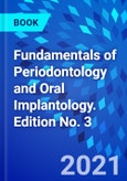 Fundamentals of Periodontology and Oral Implantology. Edition No. 3- Product Image