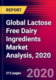 Global Lactose Free Dairy Ingredients Market Analysis, 2020- Product Image