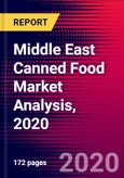 Middle East Canned Food Market Analysis, 2020- Product Image