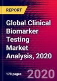 Global Clinical Biomarker Testing Market Analysis, 2020- Product Image