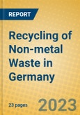 Recycling of Non-metal Waste in Germany- Product Image