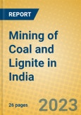 Mining of Coal and Lignite in India: ISIC 10- Product Image