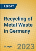 Recycling of Metal Waste in Germany- Product Image