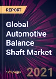 Global Automotive Balance Shaft Market 2021-2025- Product Image