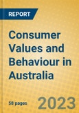 Consumer Values and Behaviour in Australia- Product Image