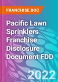 Pacific Lawn Sprinklers Franchise Disclosure Document FDD- Product Image