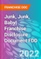 Junk, Junk, Baby! Franchise Disclosure Document FDD - Product Thumbnail Image