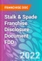 Stalk & Spade Franchise Disclosure Document FDD - Product Thumbnail Image