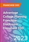 Advantage College Planning Franchise Disclosure Document FDD - Product Thumbnail Image