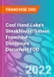 Cool Hand Luke's Steakhouse/Saloon Franchise Disclosure Document FDD - Product Thumbnail Image