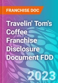 Travelin' Tom's Coffee Franchise Disclosure Document FDD- Product Image