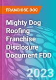 Mighty Dog Roofing Franchise Disclosure Document FDD- Product Image