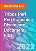 Tribos Peri Peri Franchise Disclosure Document FDD- Product Image