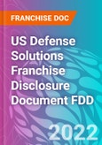 US Defense Solutions Franchise Disclosure Document FDD- Product Image
